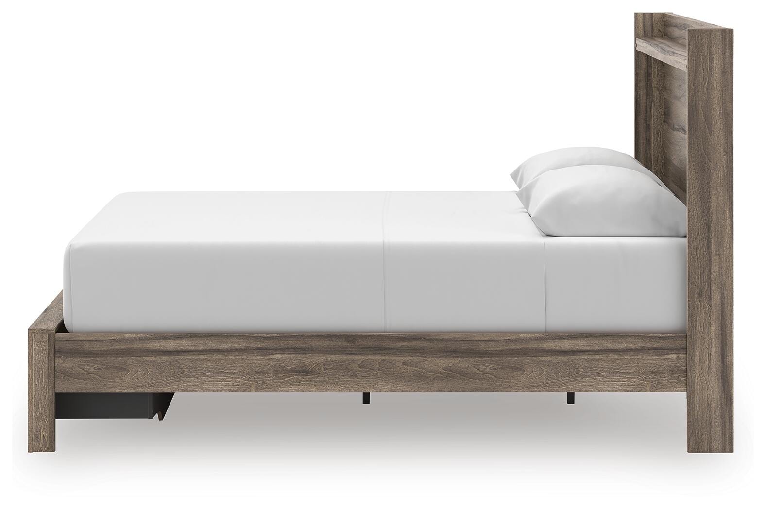 Elbrim Panel Storage Bed, Dresser and Mirror