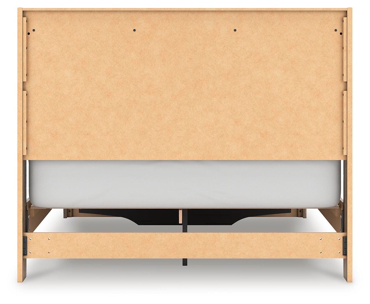 Elbrim Panel Storage Bed, Dresser, Mirror and Nightstand
