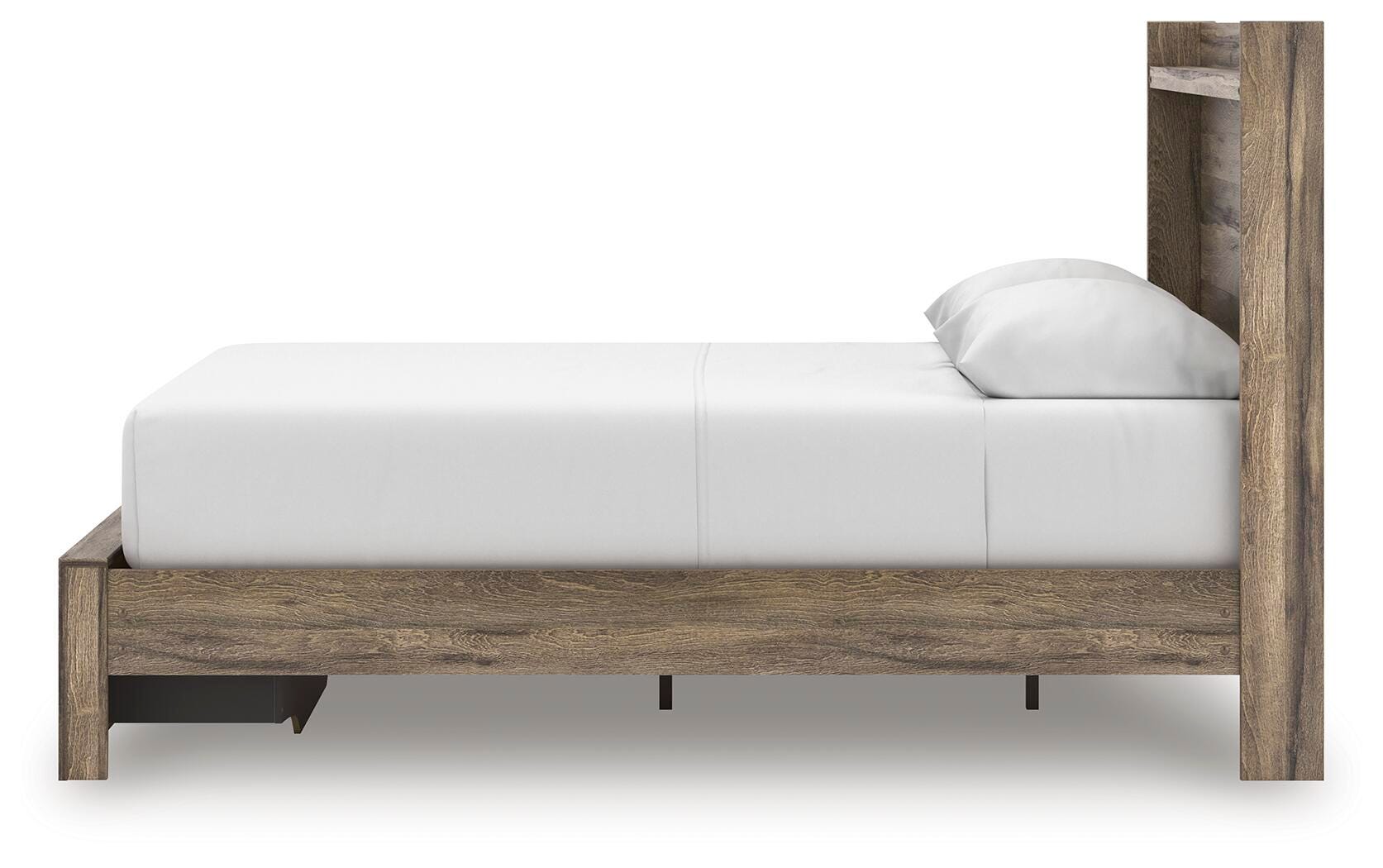 Elbrim Panel Storage Bed, Dresser and Mirror