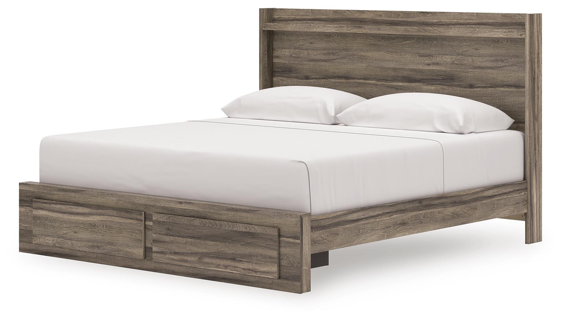 Elbrim Panel Storage Bed, Chest and Nightstand