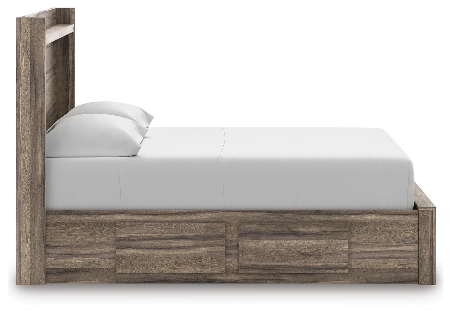 Elbrim Panel Storage Bed, Dresser and Mirror