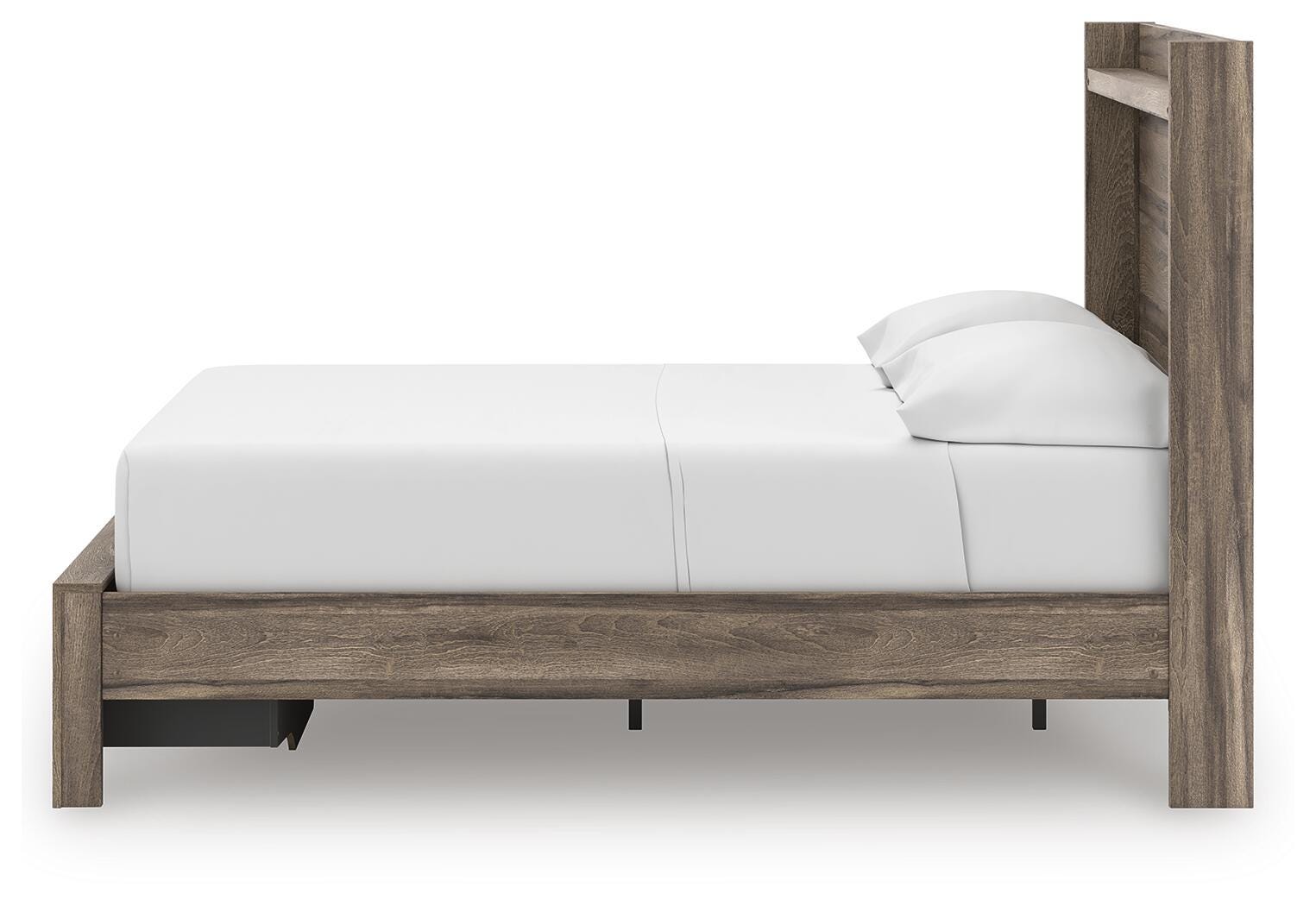 Elbrim Panel Storage Bed, Dresser and Mirror