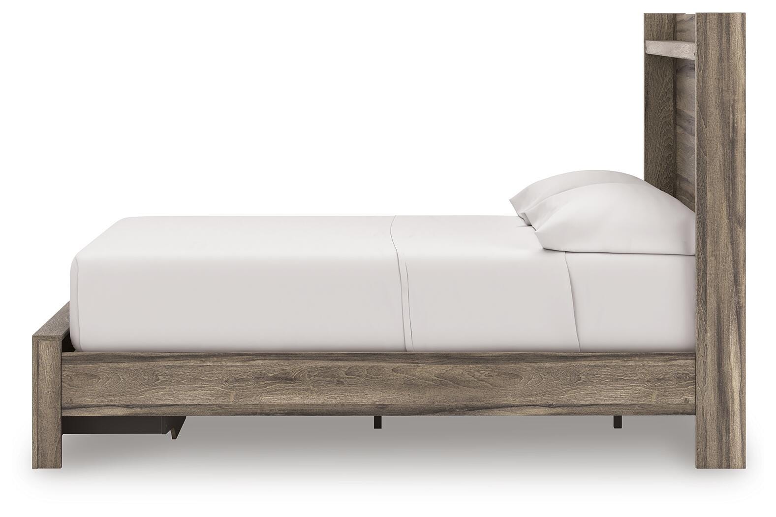 Elbrim Panel Storage Bed, Dresser and Mirror