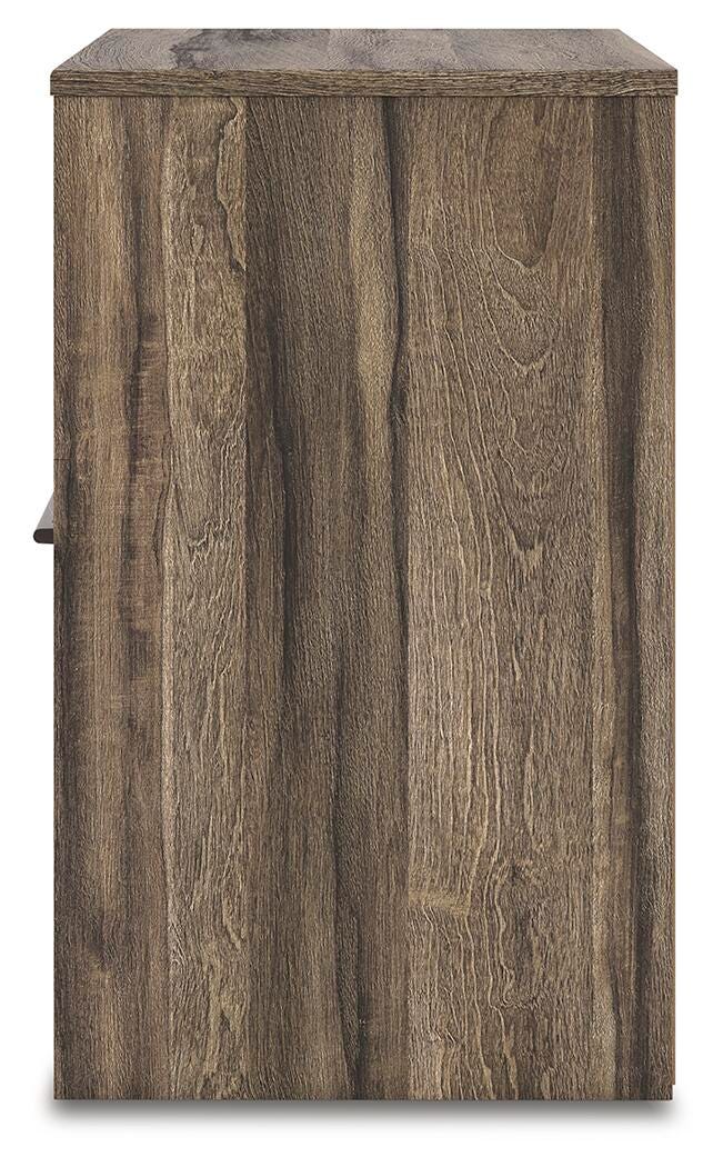 Elbrim Panel Bed, Dresser, Mirror and Nightstand