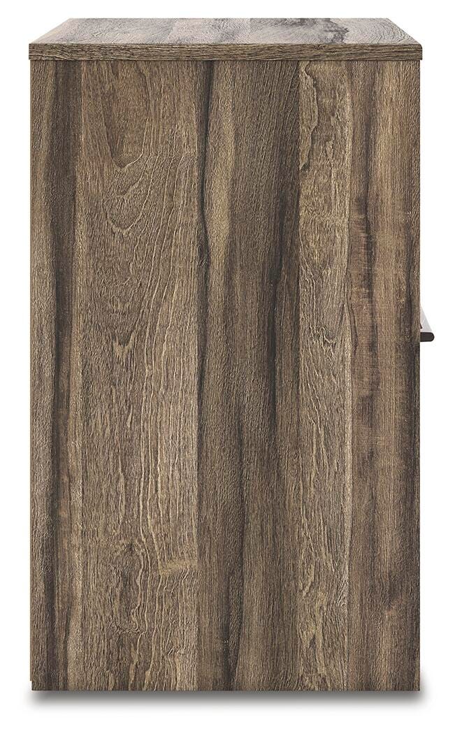 Elbrim Panel Storage Bed, Dresser, Mirror and 2 Nightstands