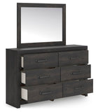 Hollivern Panel Bed, Dresser, Mirror, Chest and Nightstand