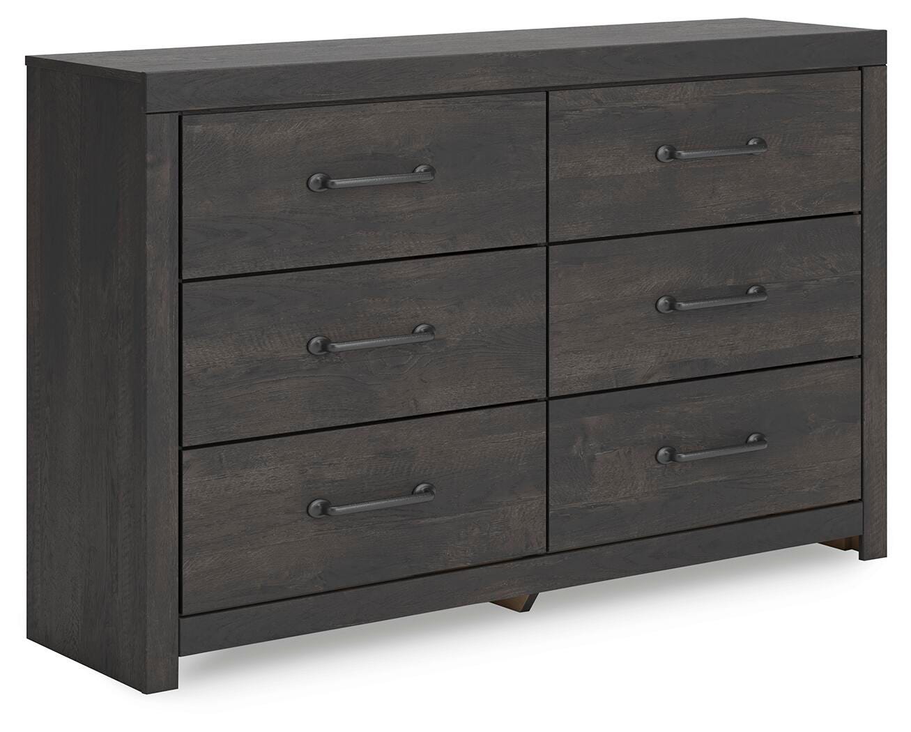 Hollivern Panel Bed with Storage and Dresser