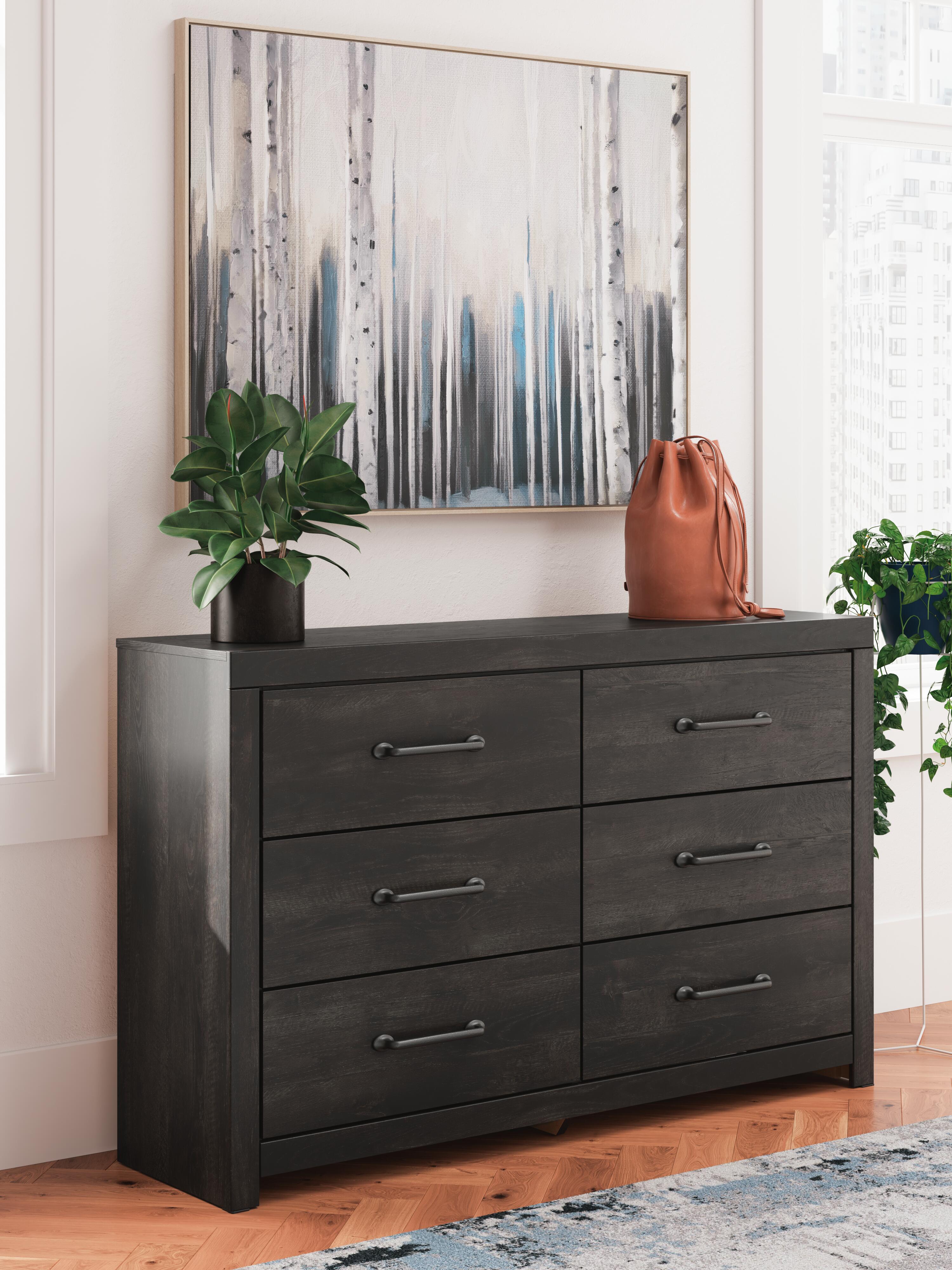 Hollivern Panel Bed and Dresser
