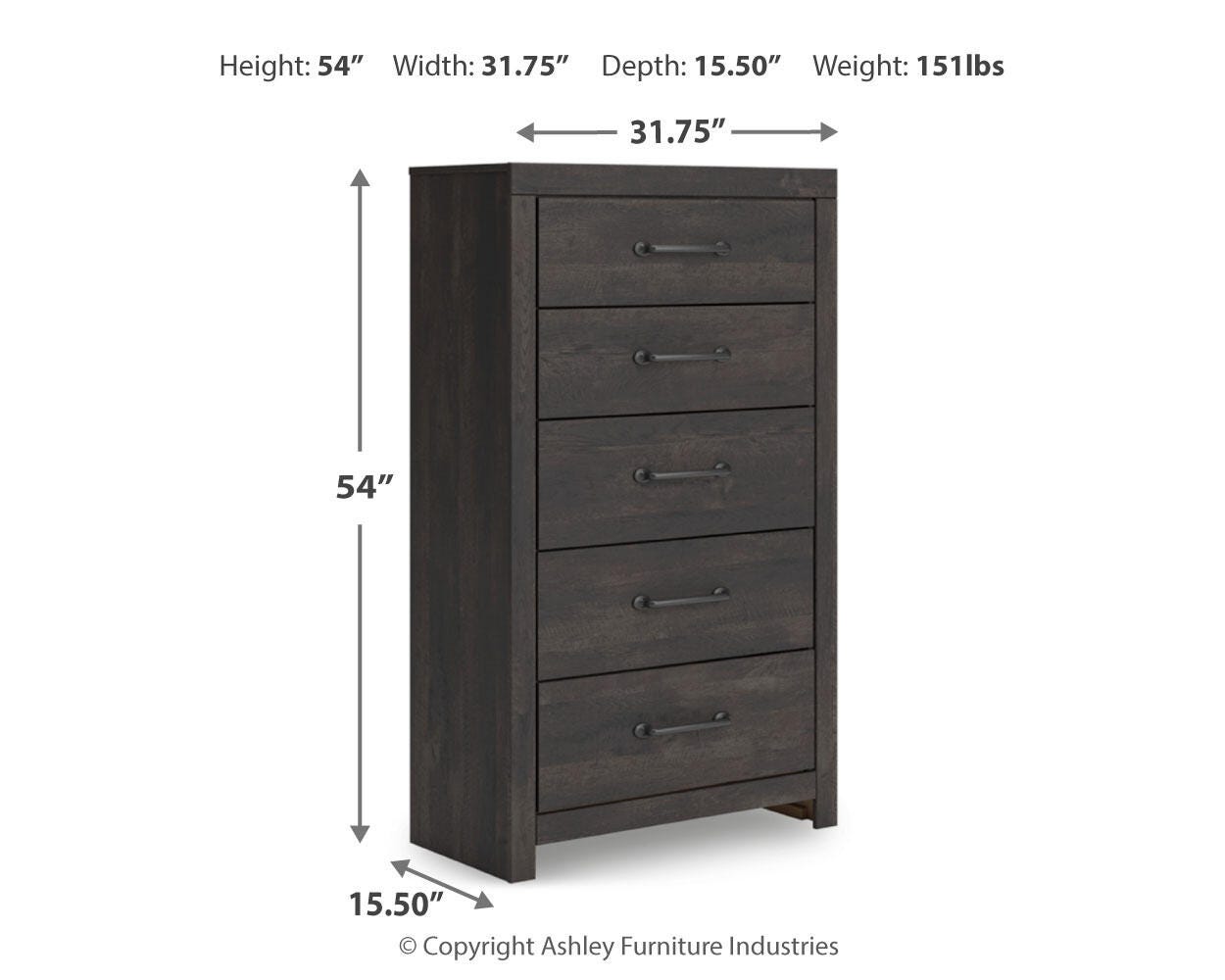 Hollivern Panel Bed with Storage, Dresser, Mirror and Chest