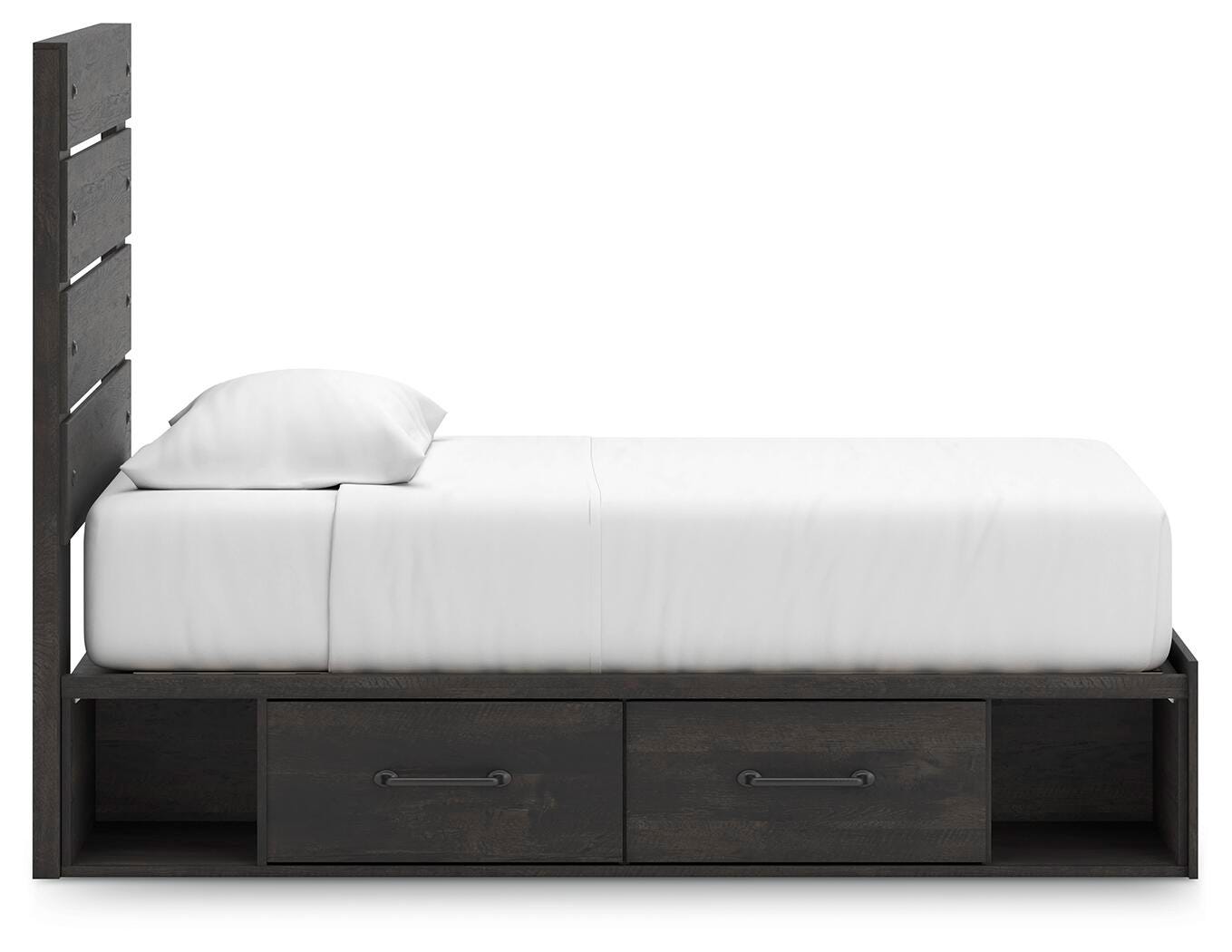 Hollivern Panel Storage Bed, Dresser and Nightstand