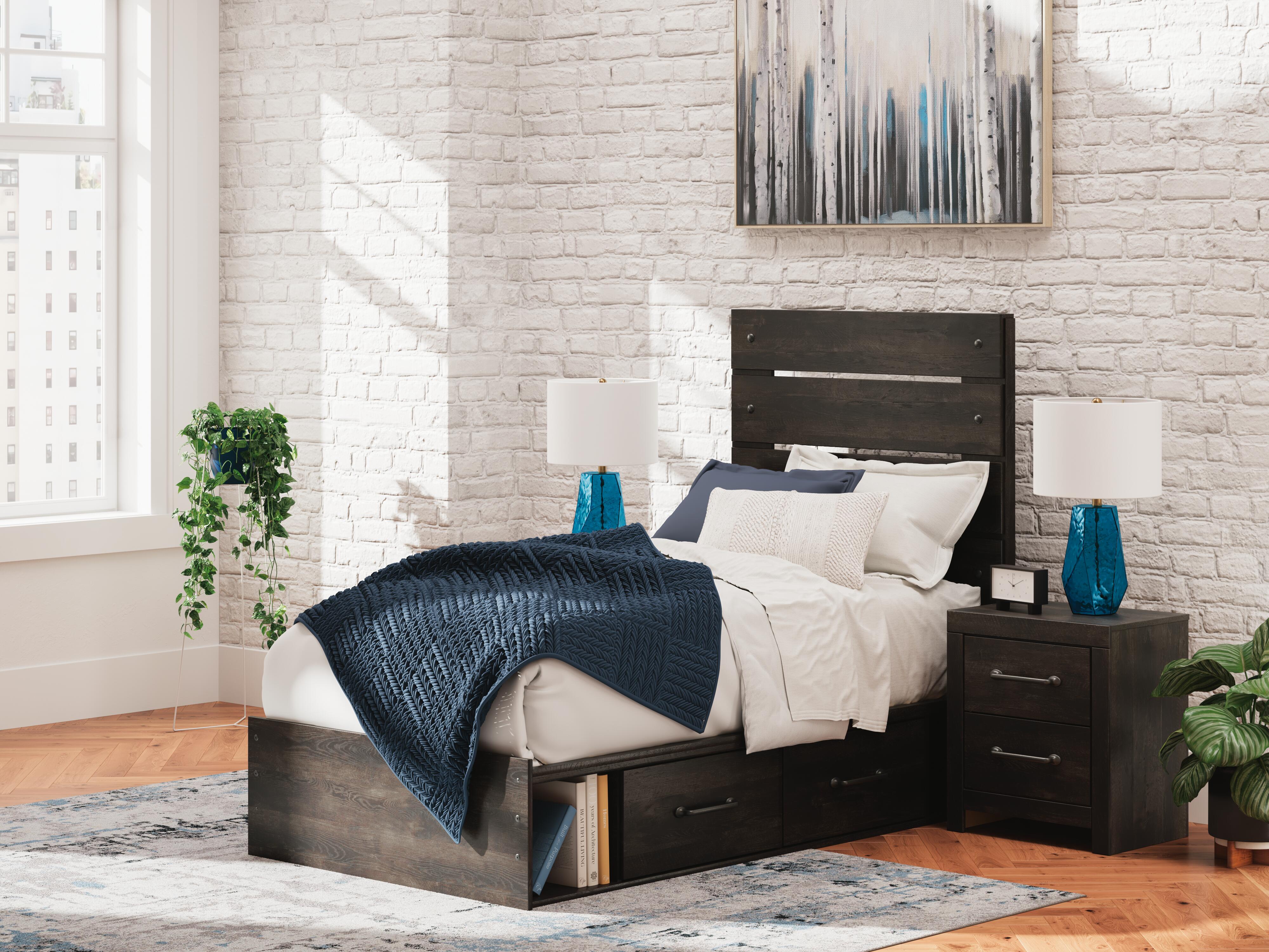 Hollivern Panel Storage Bed and Dresser