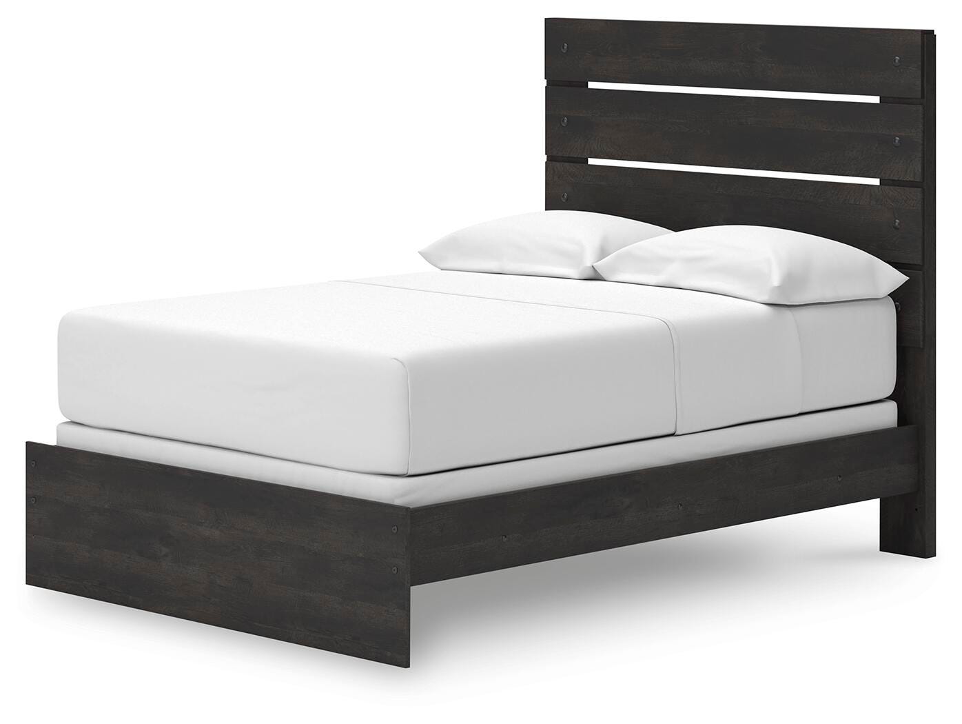 Hollivern Panel Bed, Dresser and Mirror