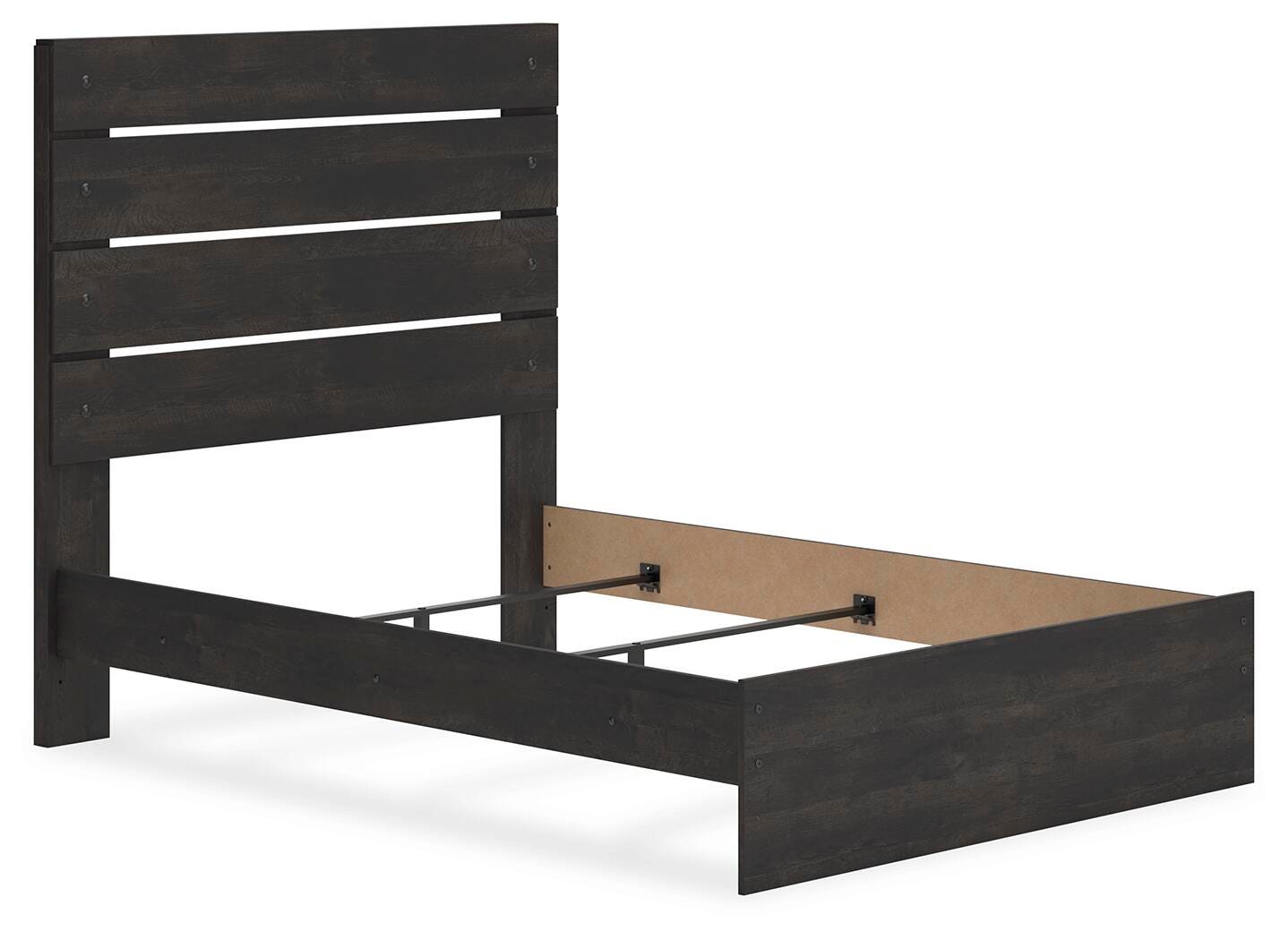 Hollivern Panel Bed, Dresser, Mirror, Chest and Nightstand