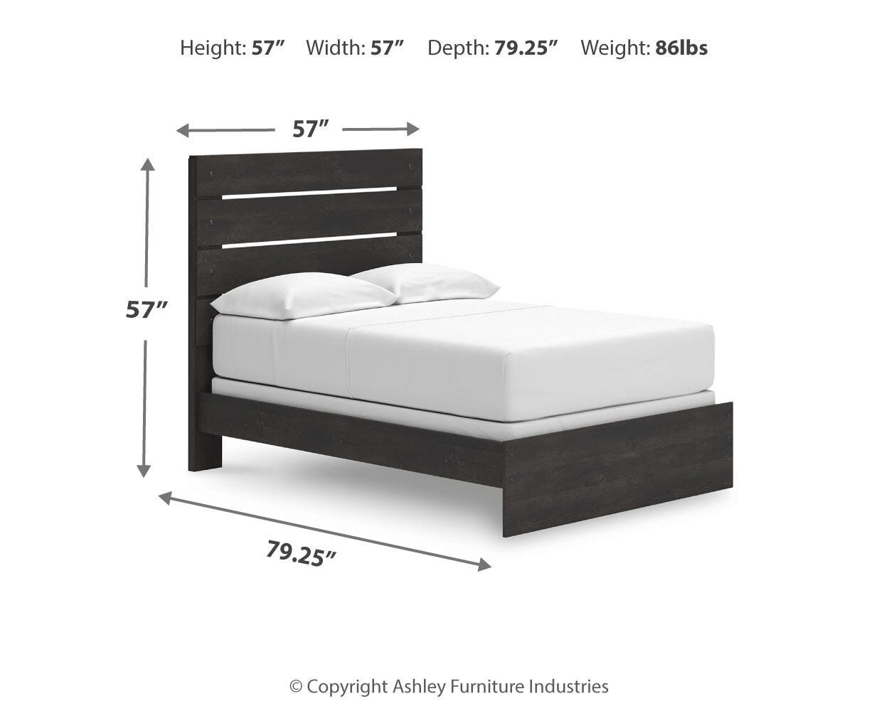 Hollivern Panel Bed, Dresser, Mirror, Chest and Nightstand