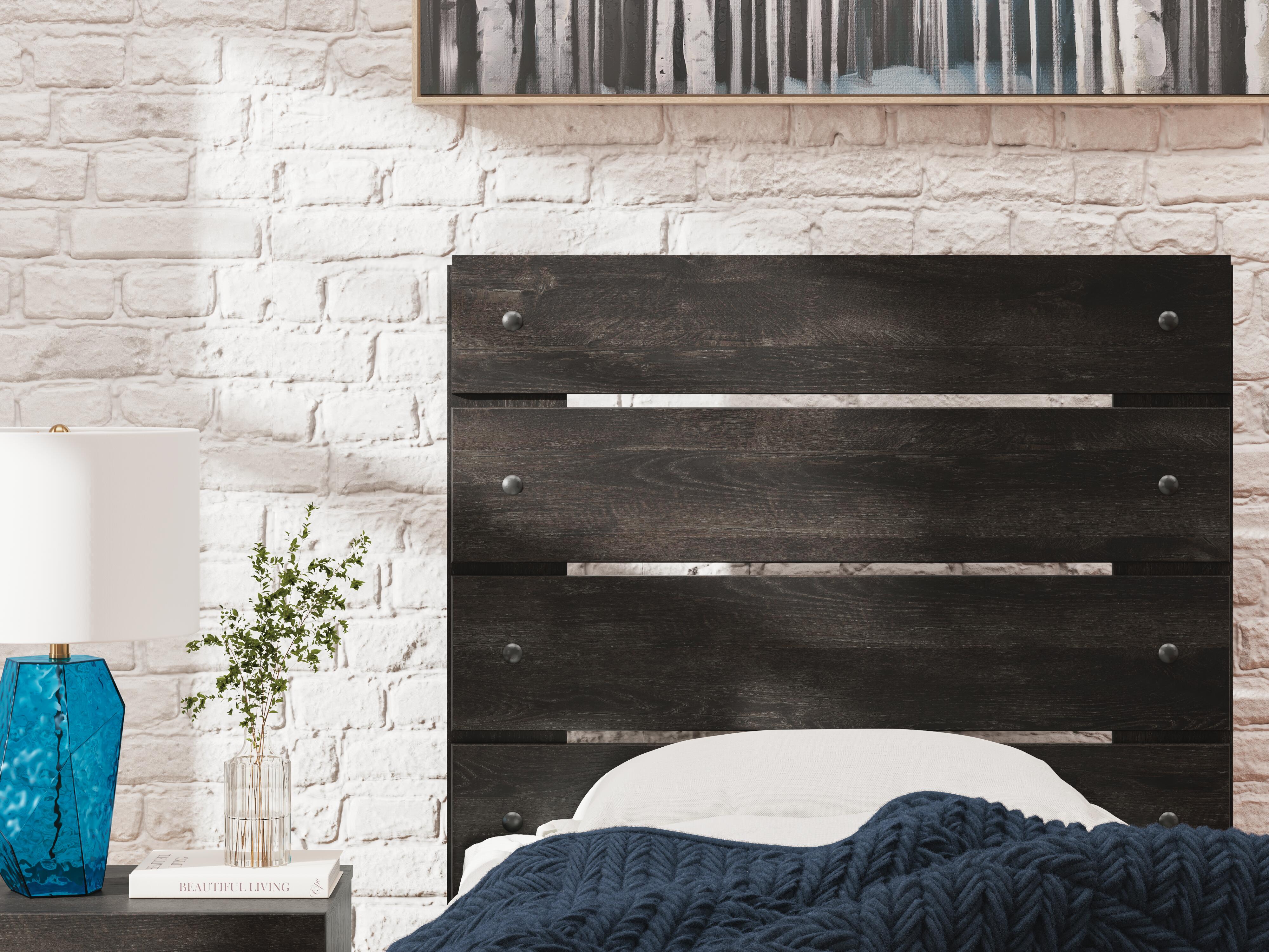 Hollivern Panel Bed and Dresser