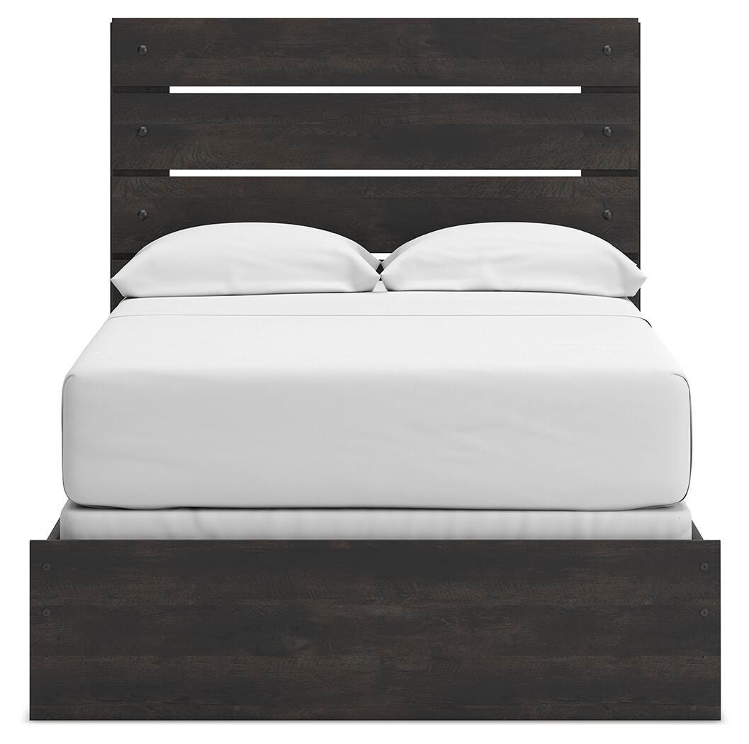 Hollivern Panel Bed, Dresser and Nightstand