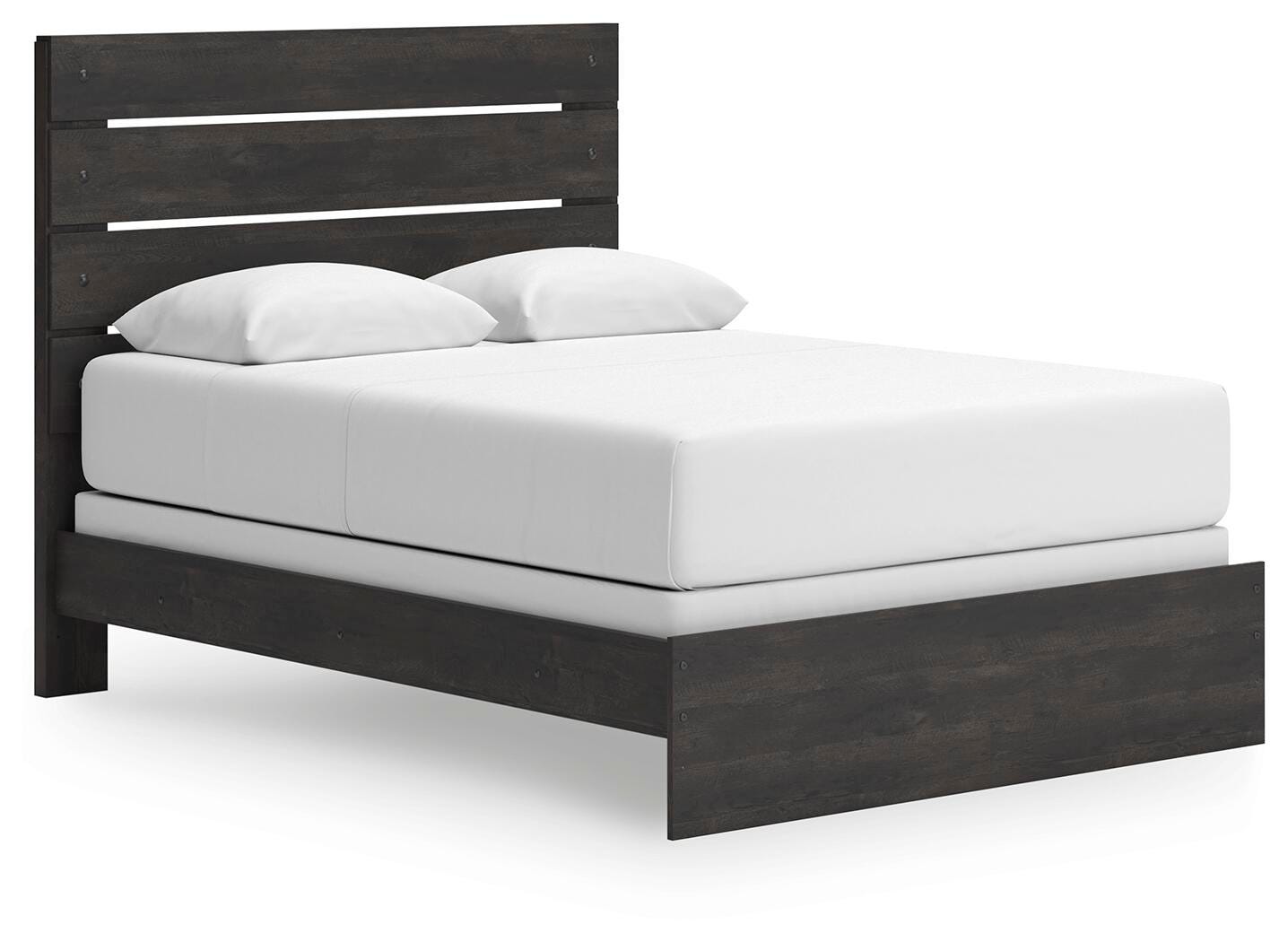 Hollivern Panel Bed, Dresser, Mirror, Chest and 2 Nightstands
