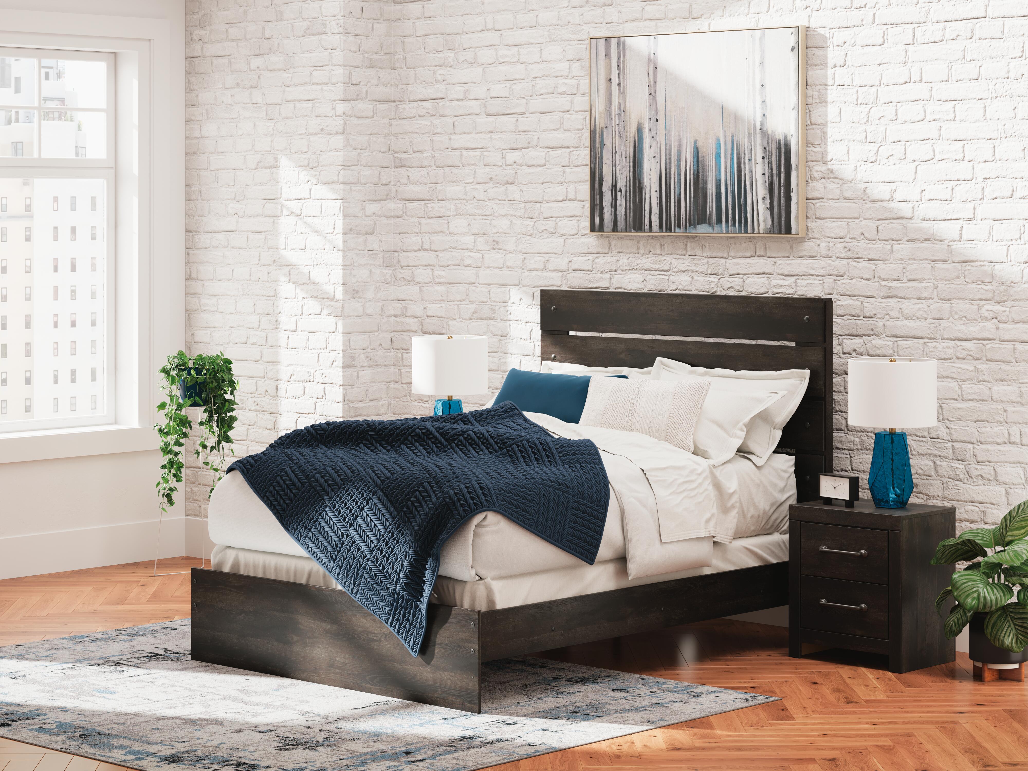 Hollivern Panel Bed and Dresser