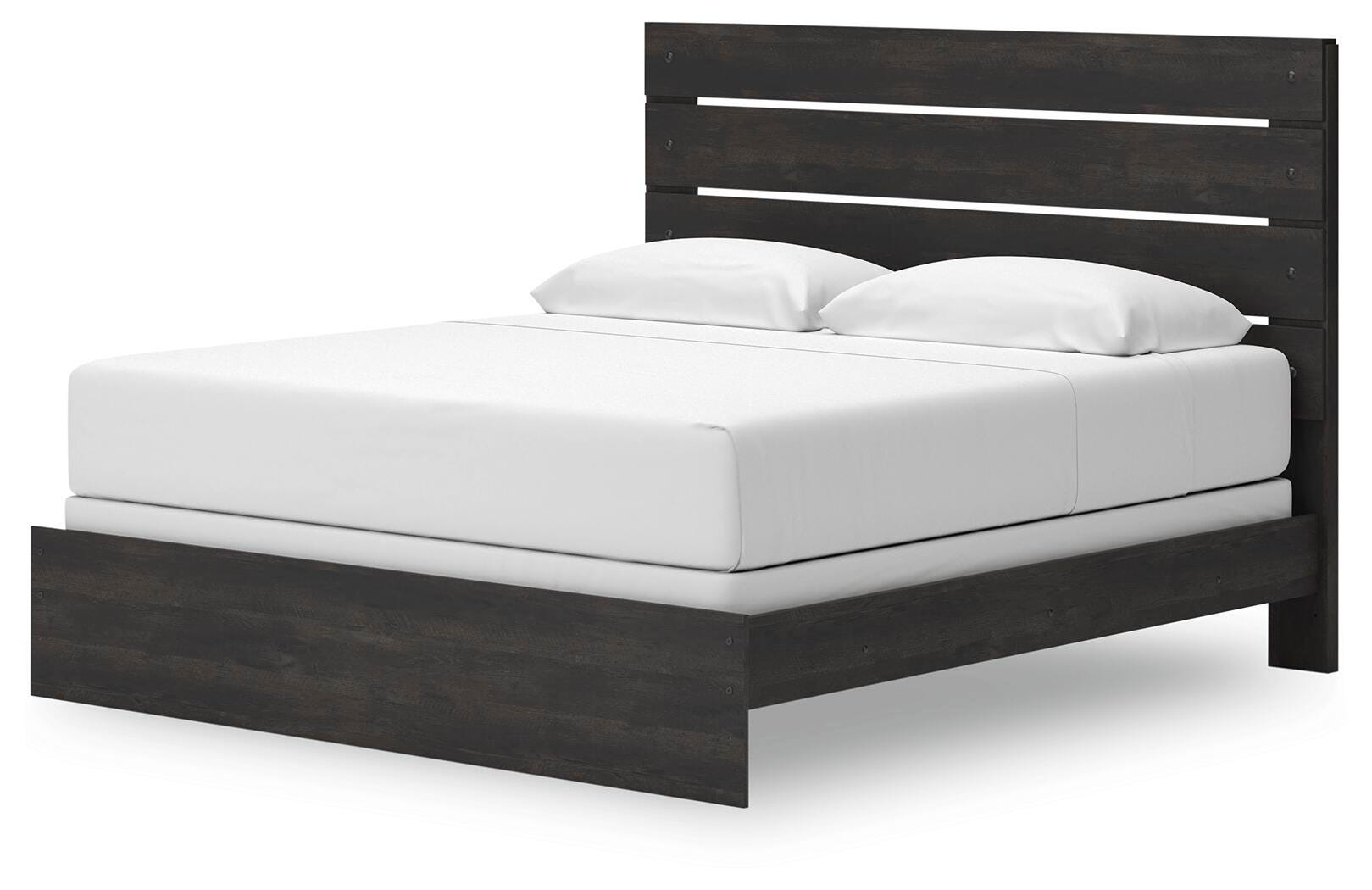 Hollivern Panel Bed, Dresser, Mirror, Chest and Nightstand