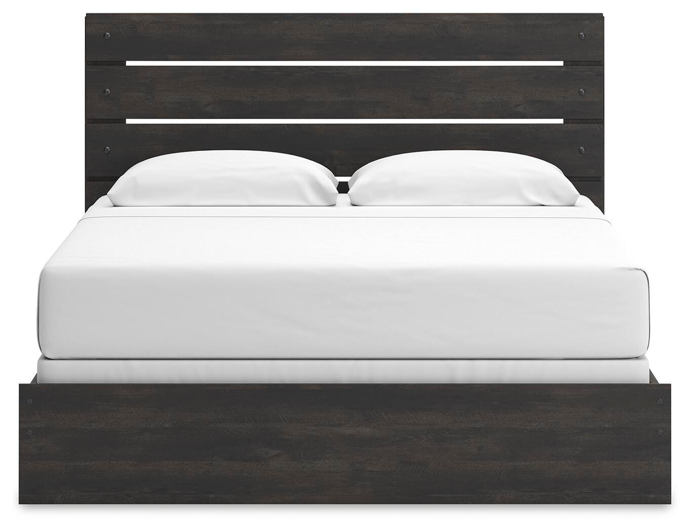 Hollivern Panel Bed, Dresser, Mirror, Chest and Nightstand