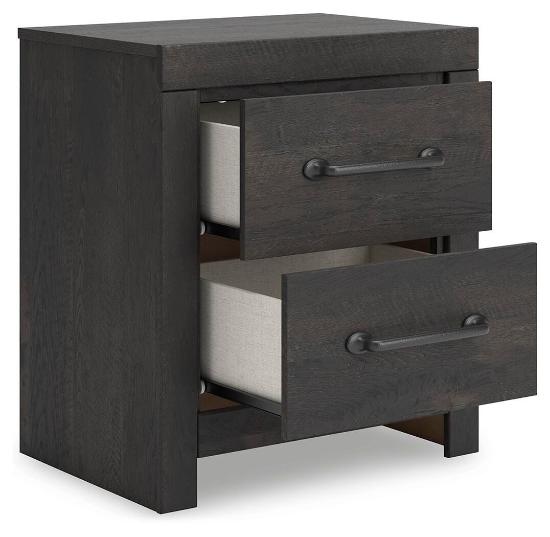 Hollivern Panel Storage Bed, Dresser, Mirror, Chest and Nightstand