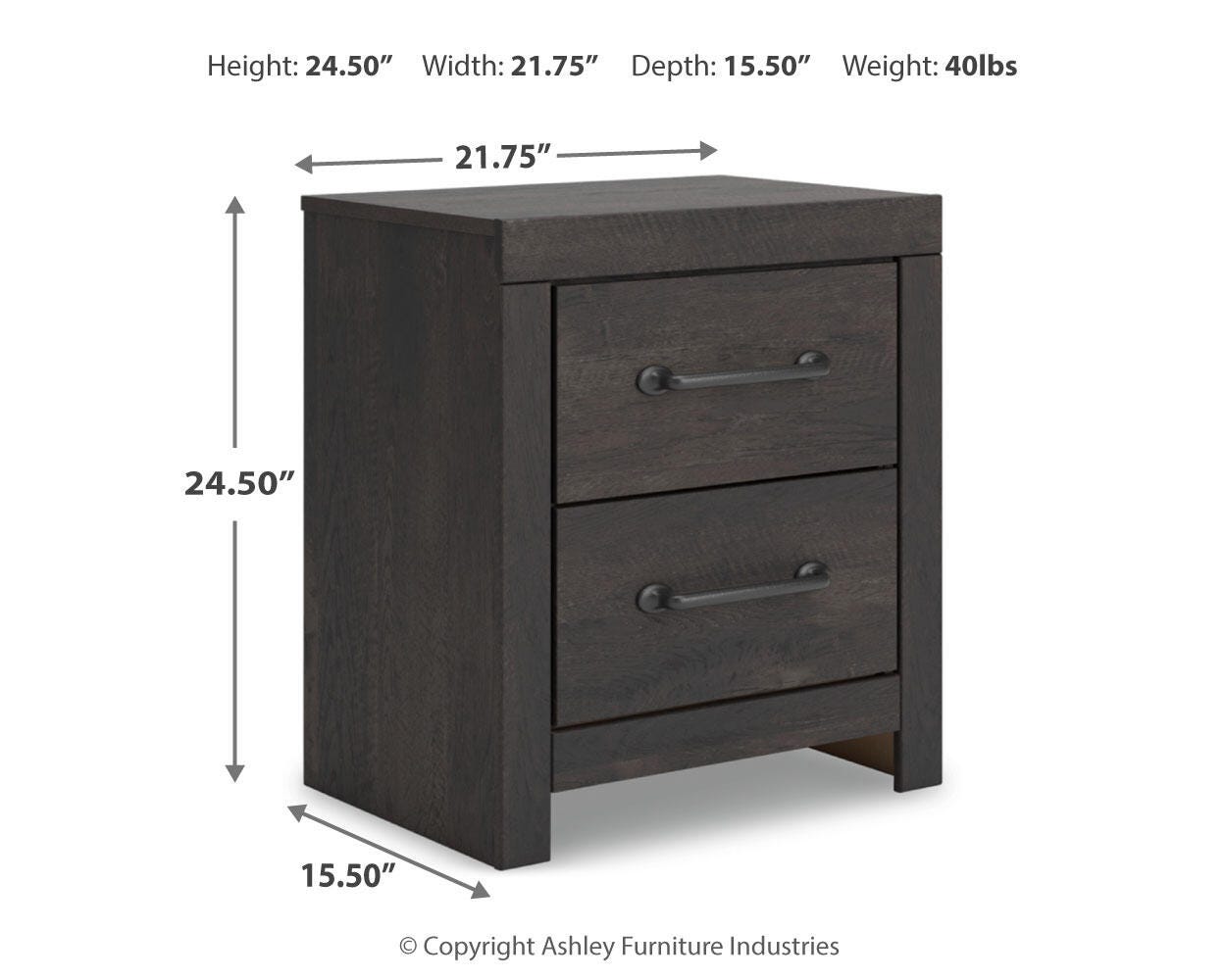 Hollivern Panel Bed, Dresser, Mirror, Chest and Nightstand