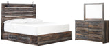 Drystan Storage Bed, Dresser and Mirror