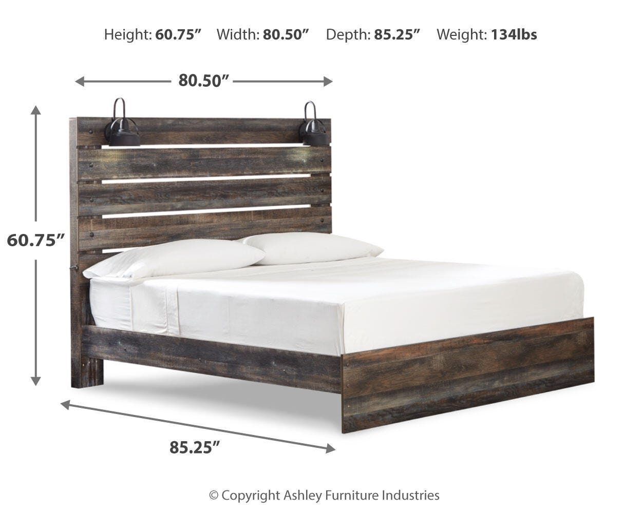 Drystan Panel Bed