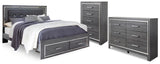Lodanna Storage Bed, Dresser and Chest