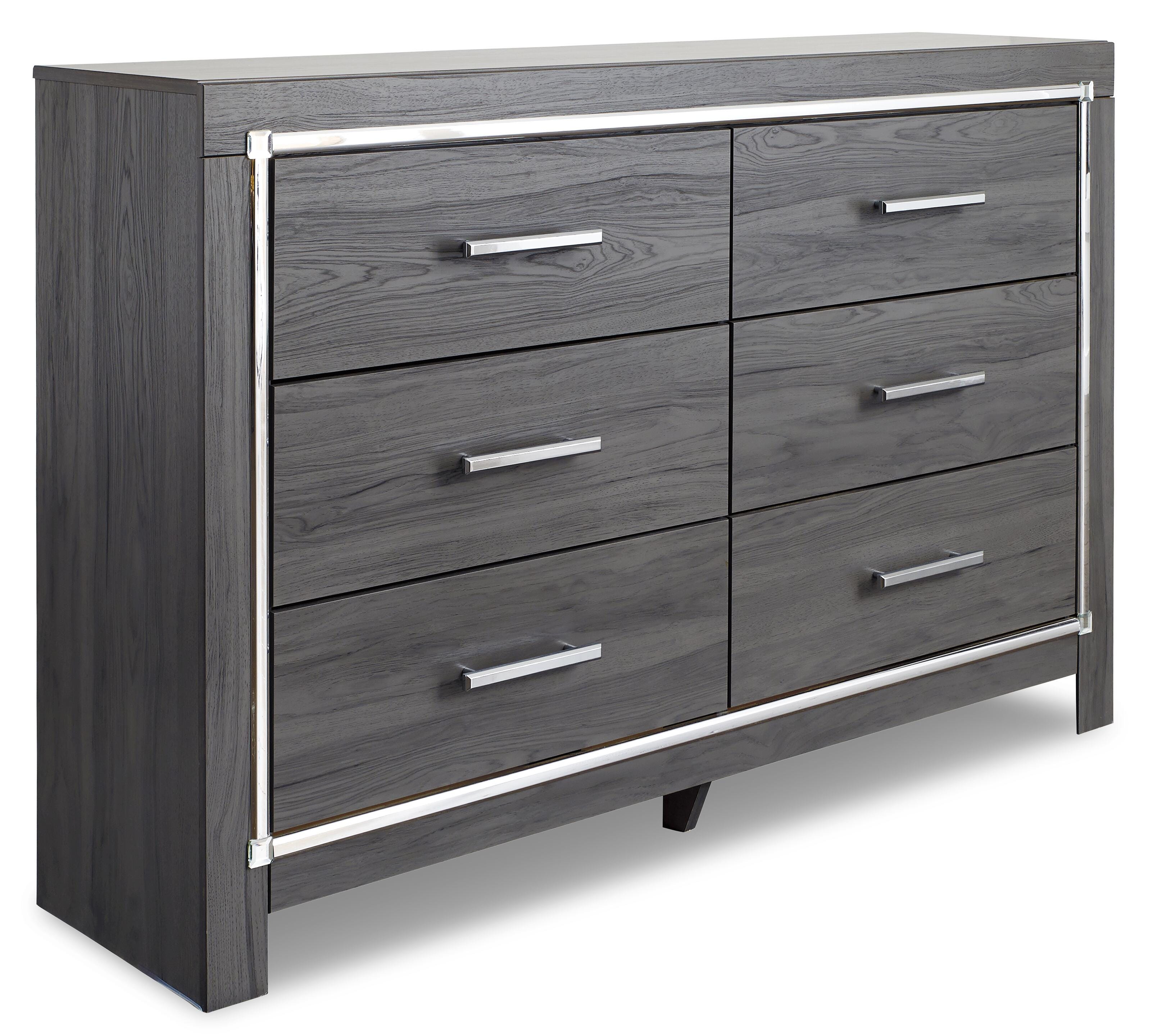 Lodanna Upholstered Panel Headboard with Dresser