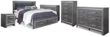 Lodanna Storage Bed, 2 Dressers, Cheat and Nightstand