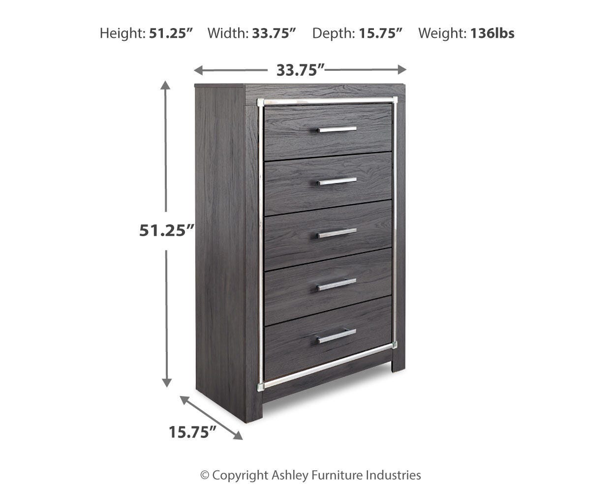 Lodanna Chest and Nightstand
