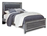 Lodanna Panel Bed and Nightstand
