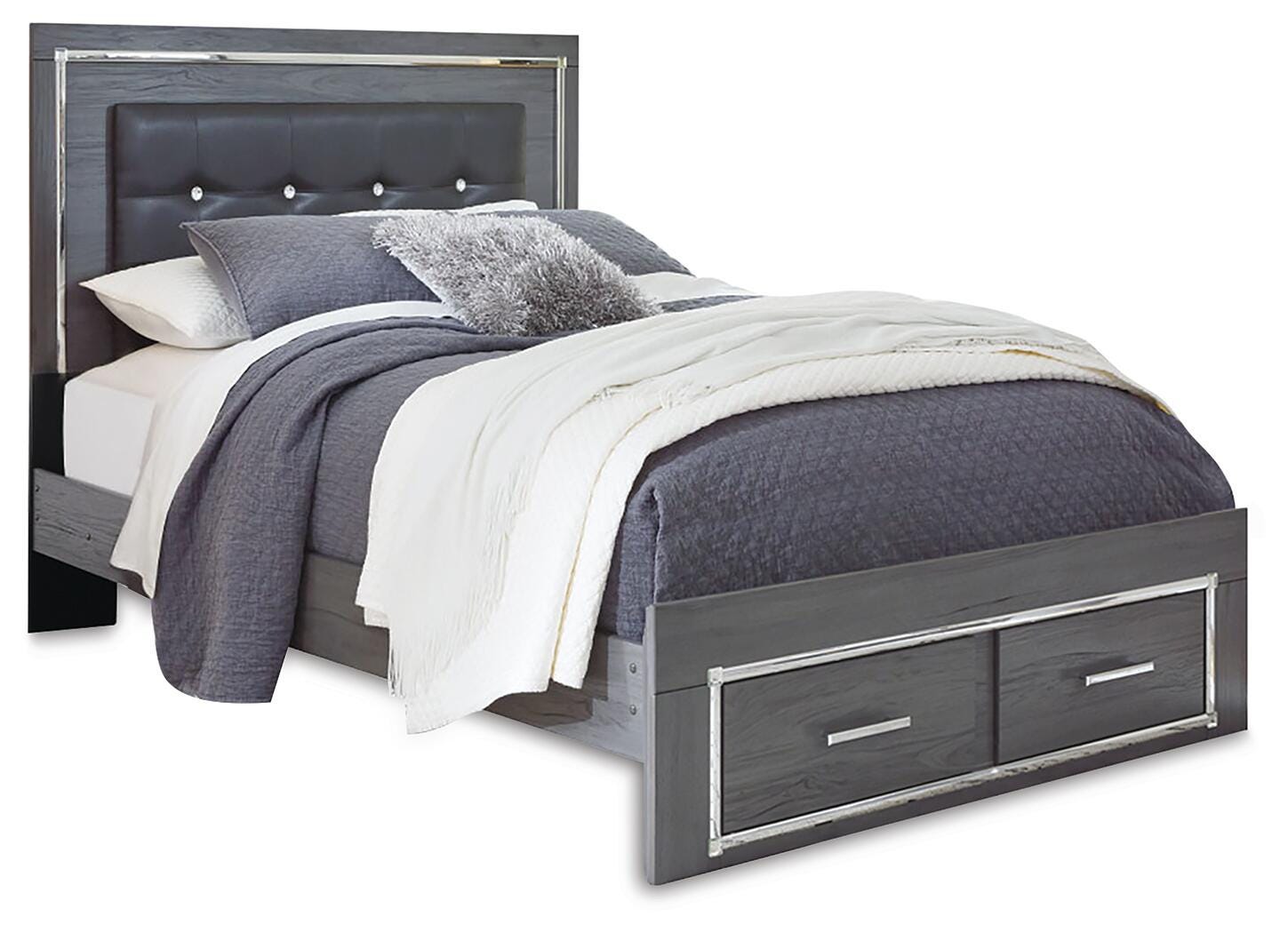 Lodanna Storage Bed, Dresser and Nightstand
