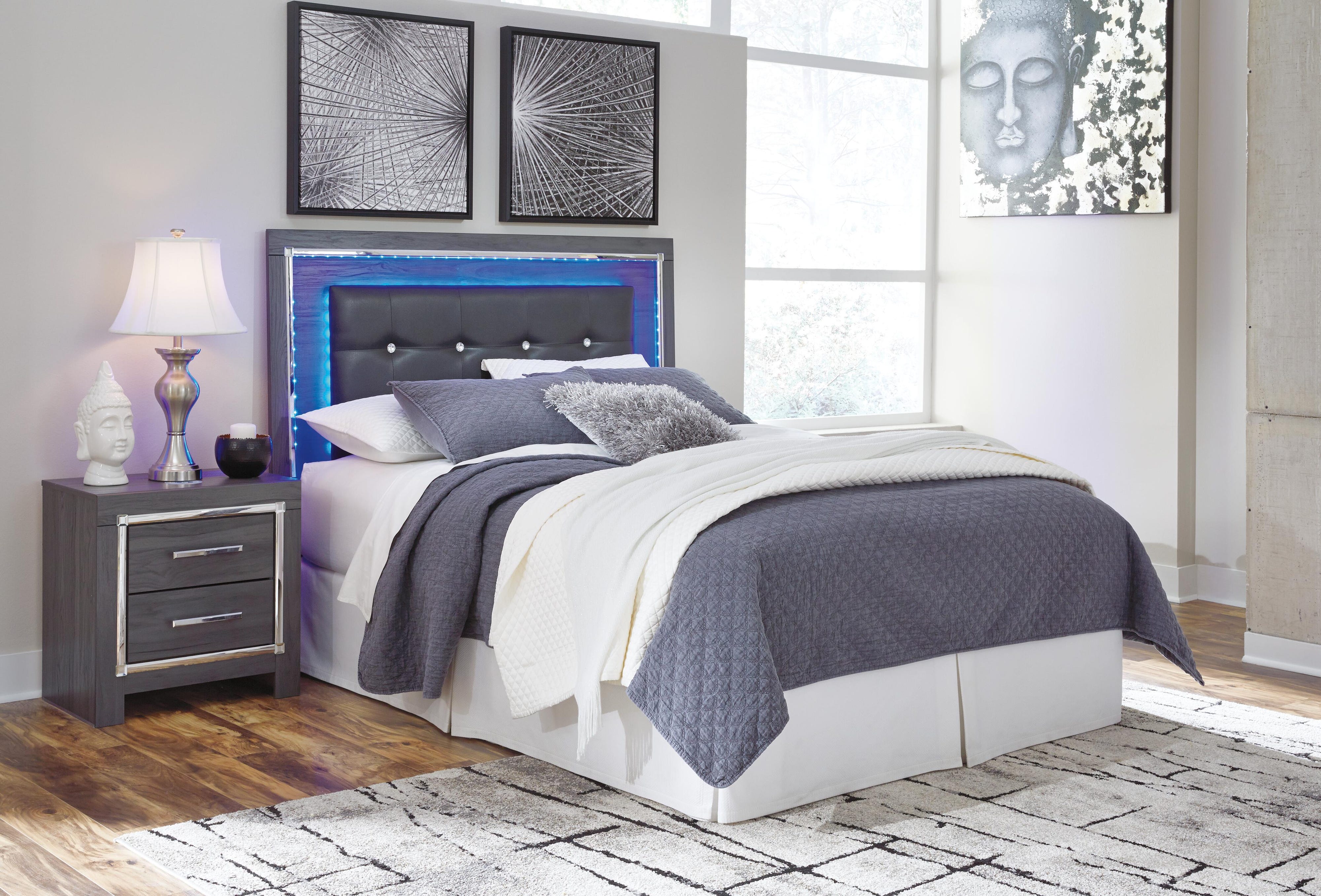 Lodanna Upholstered Panel Headboard