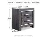 Lodanna Storage Bed and Nightstand