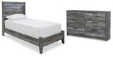 Baystorm Panel Bed and Dresser