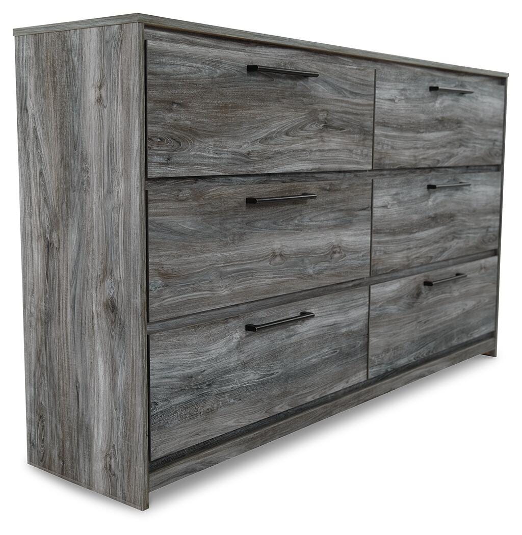 Baystorm Panel Bed with 4 Storage Drawers and Dresser