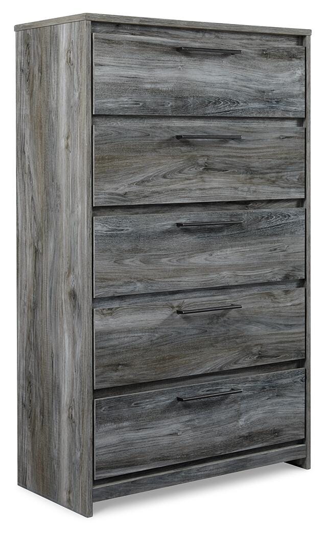 Baystorm Panel Bed with 2 Storage Drawers and Chest