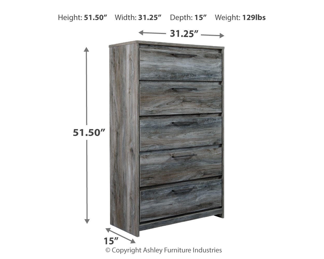 Baystorm Panel Bed and Chest