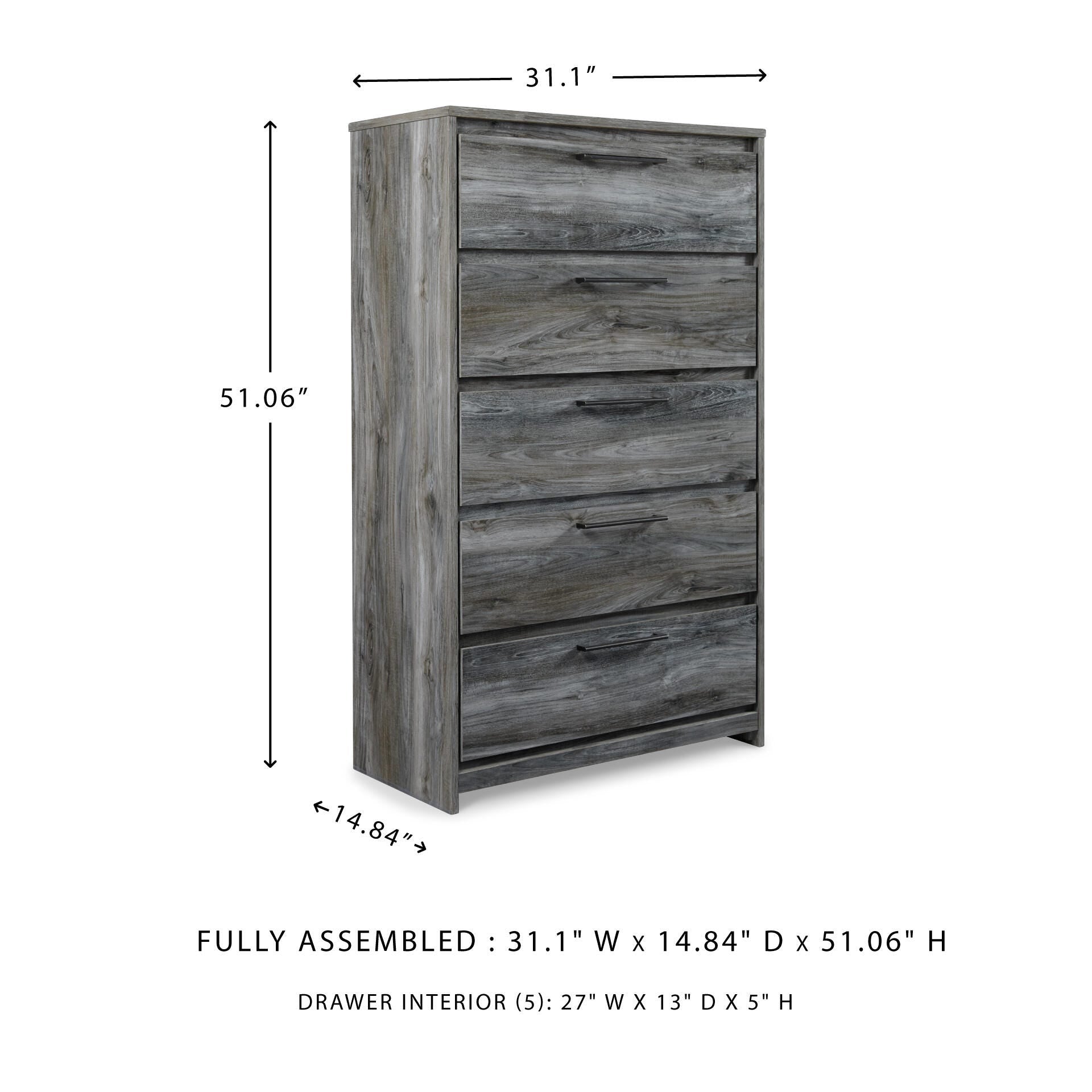 Baystorm Panel Storage Bed, Dresser, Mirror, Chest and Nightstand