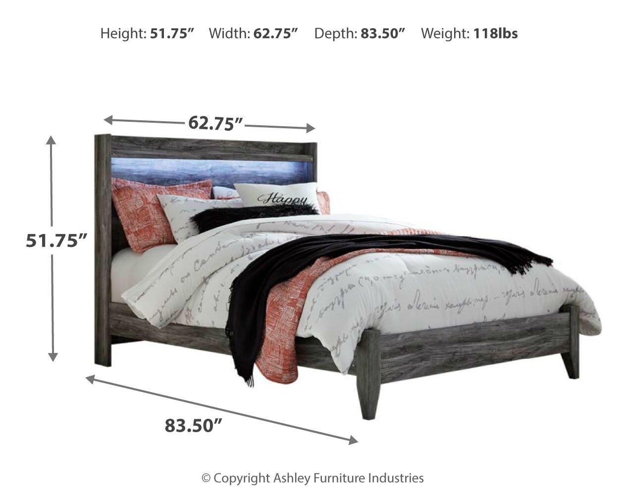 Baystorm Panel Bed and Chest