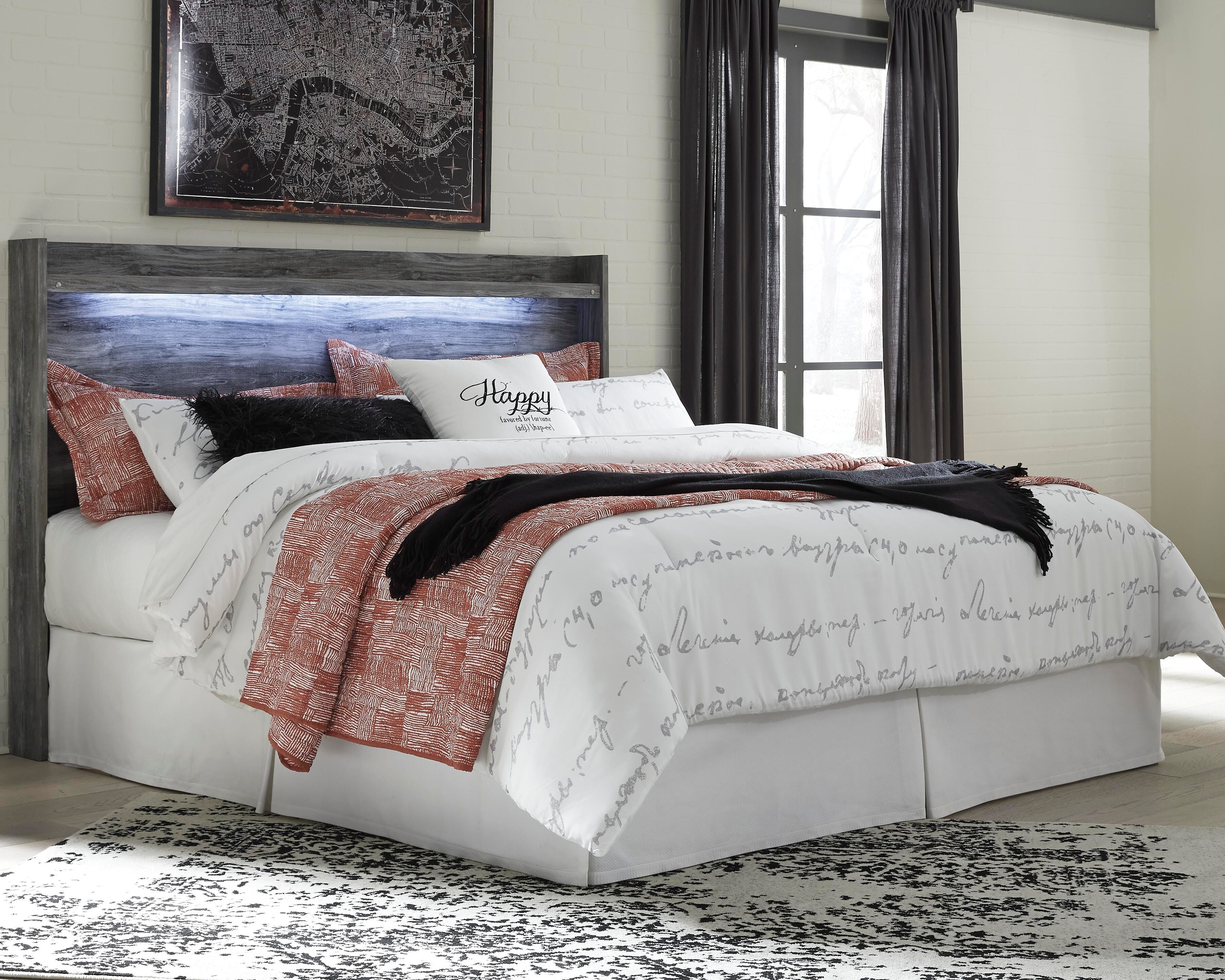 Baystorm Panel Headboard with Dresser