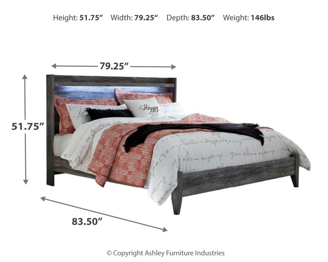 Baystorm Panel Bed