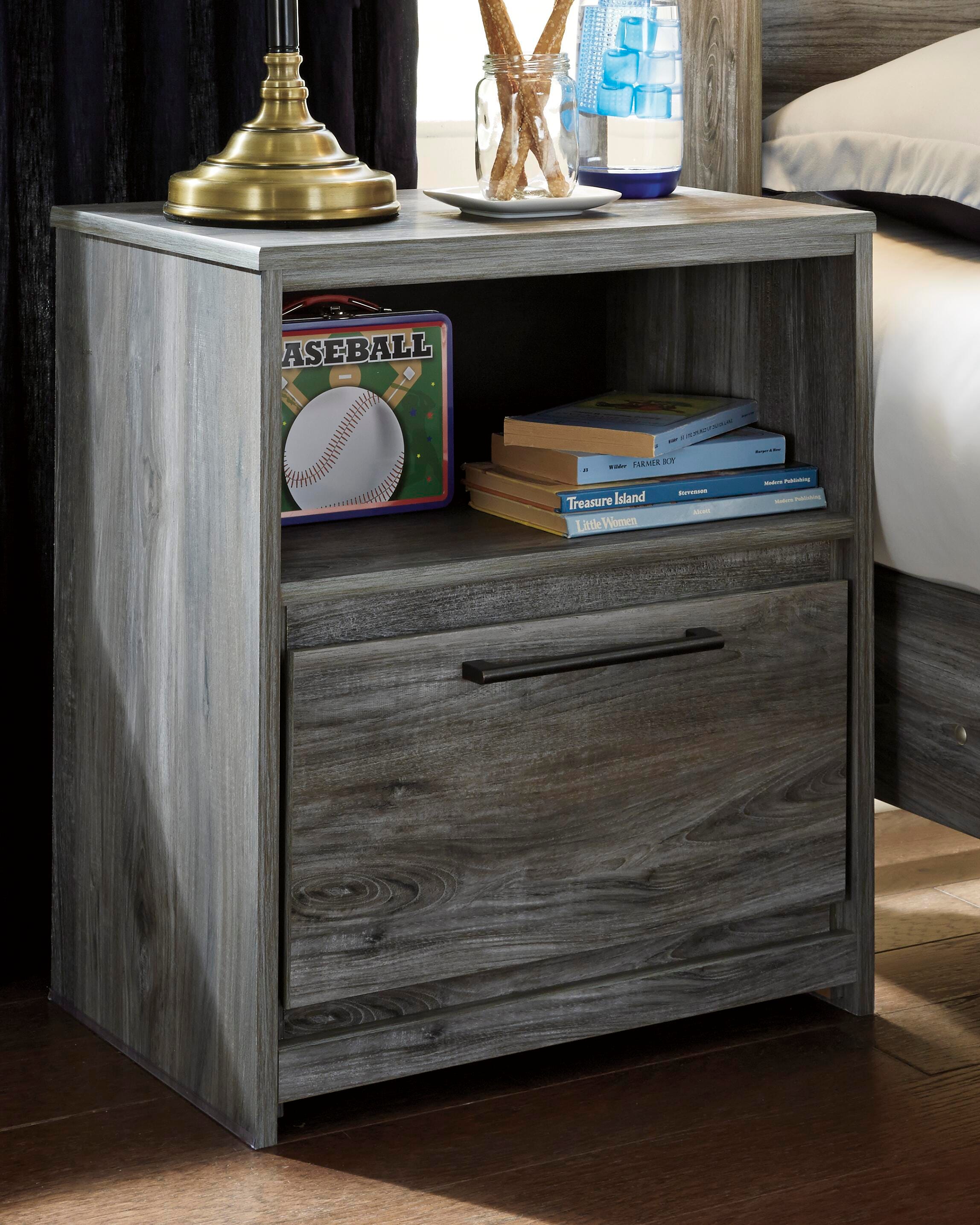 Baystorm Storage Bed, Dresser, Mirror, Chest and Nightstand