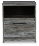 Baystorm Panel Bed and Nightstand