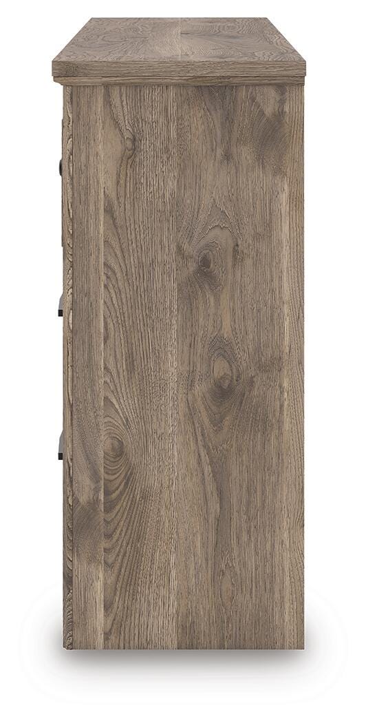 Rusticott Poster Bed, Dresser and Nightstand