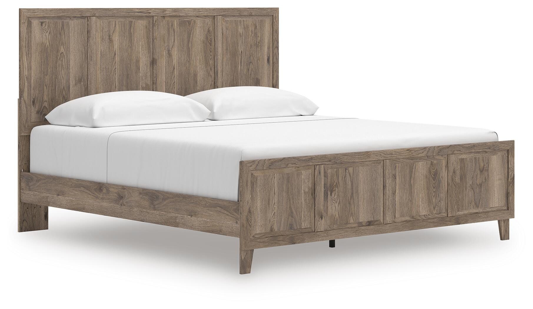 Rusticott Panel Bed with Dresser