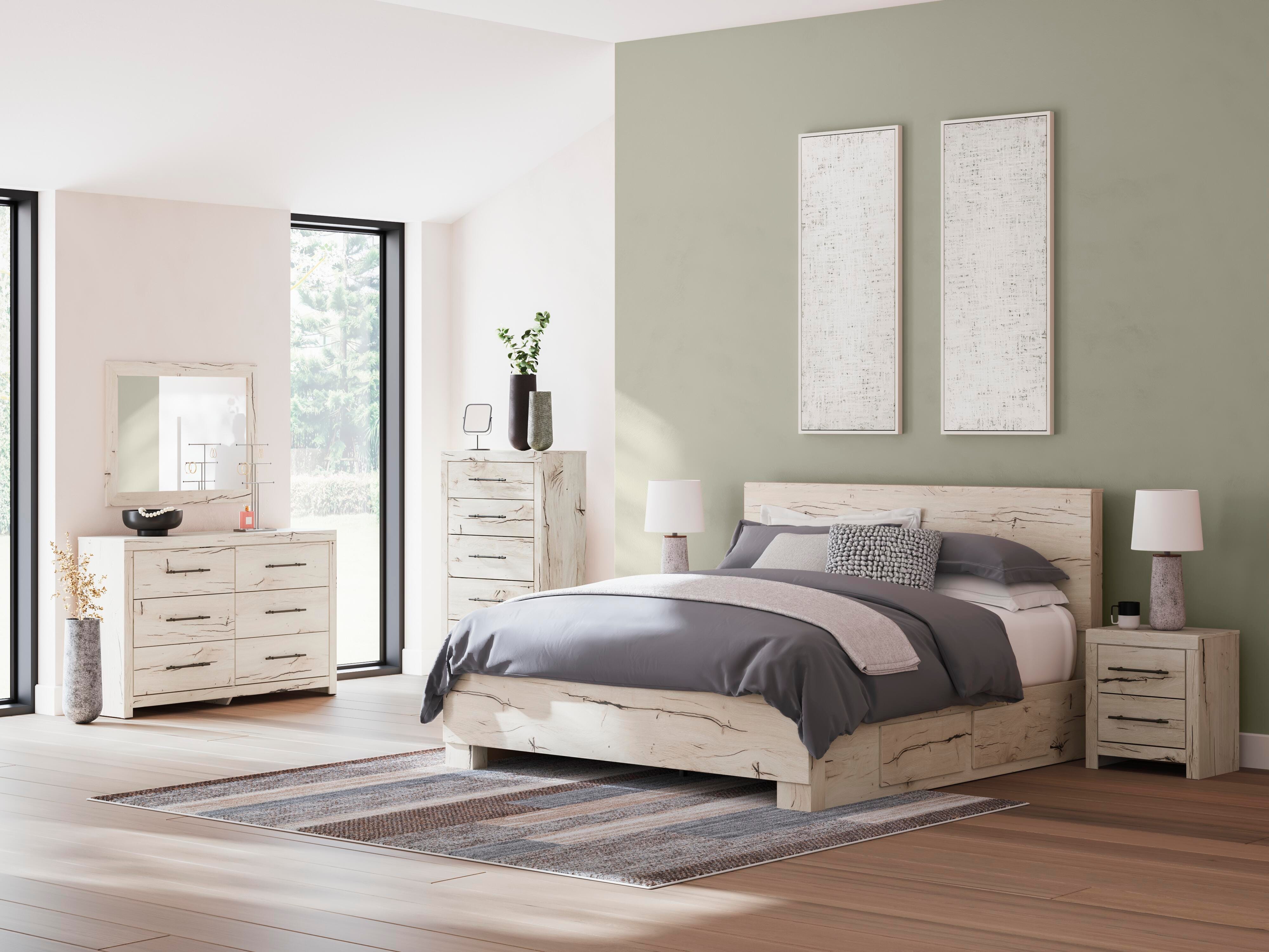 Lawroy Panel Bed with Storage