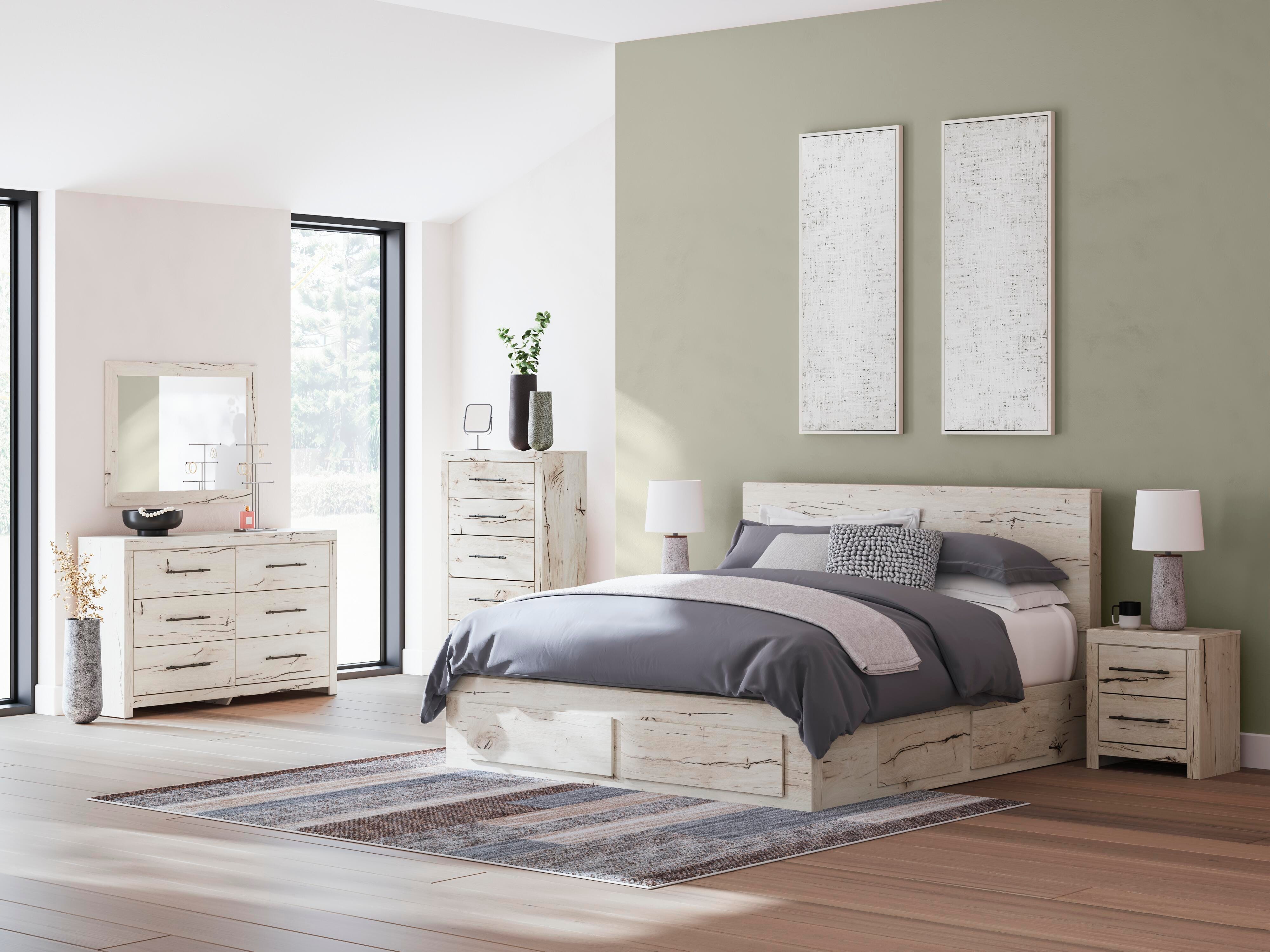 Lawroy Panel Storage Bed